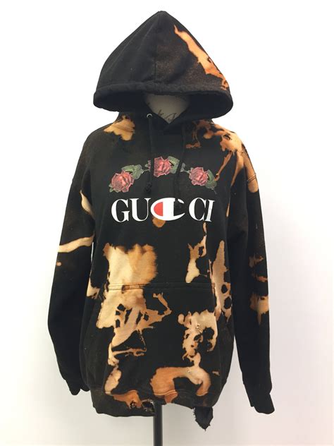 gucci fake sweater|gucci distressed hoodie.